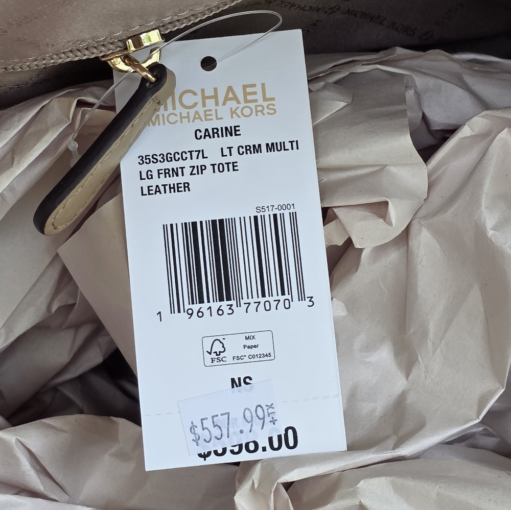 Michael Kors Carine Large Shoulder Bag - Picture 7 of 9